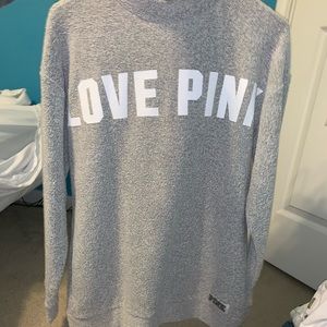 Grey PINK sweater